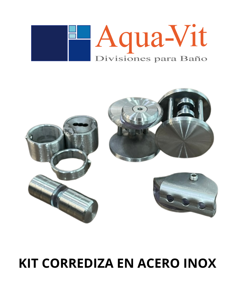 Accesorios division de baño corrediza